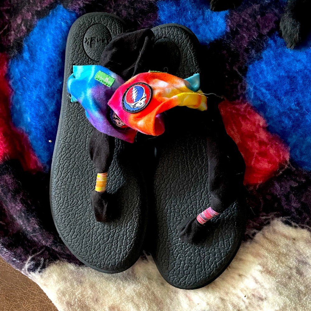Sanuk Yoga Slings - Grateful Dead